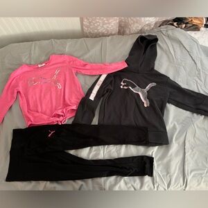Girls puma set